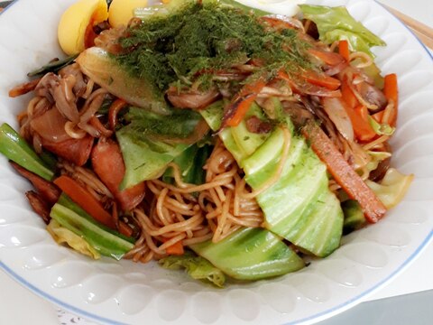 野菜たくさん焼きそば